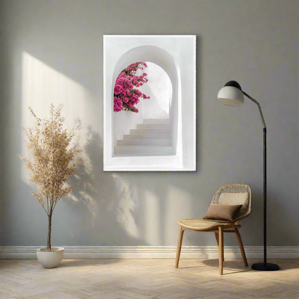 Jen Fargeot Creative | Architecture | Wall Art | Blossoms & Arch | Framed Print