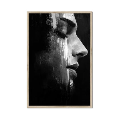 Jen Fargeot Creative | Black & White | Wall Art | Shadows & Emotion | Framed Print