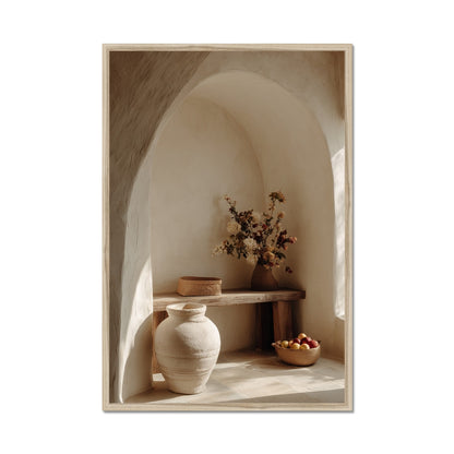 Jen Fargeot Creative | Architecture | Wall Art | A Sunny Alcove | Framed Print