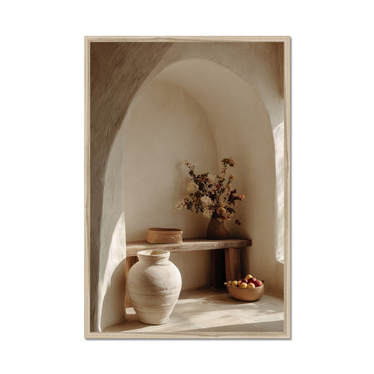 Jen Fargeot Creative | Architecture | Wall Art | A Sunny Alcove | Framed Print