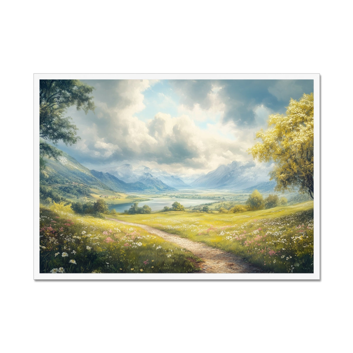 Jen Fargeot Creative | Landscape | Wall Art | The Path | Framed Print