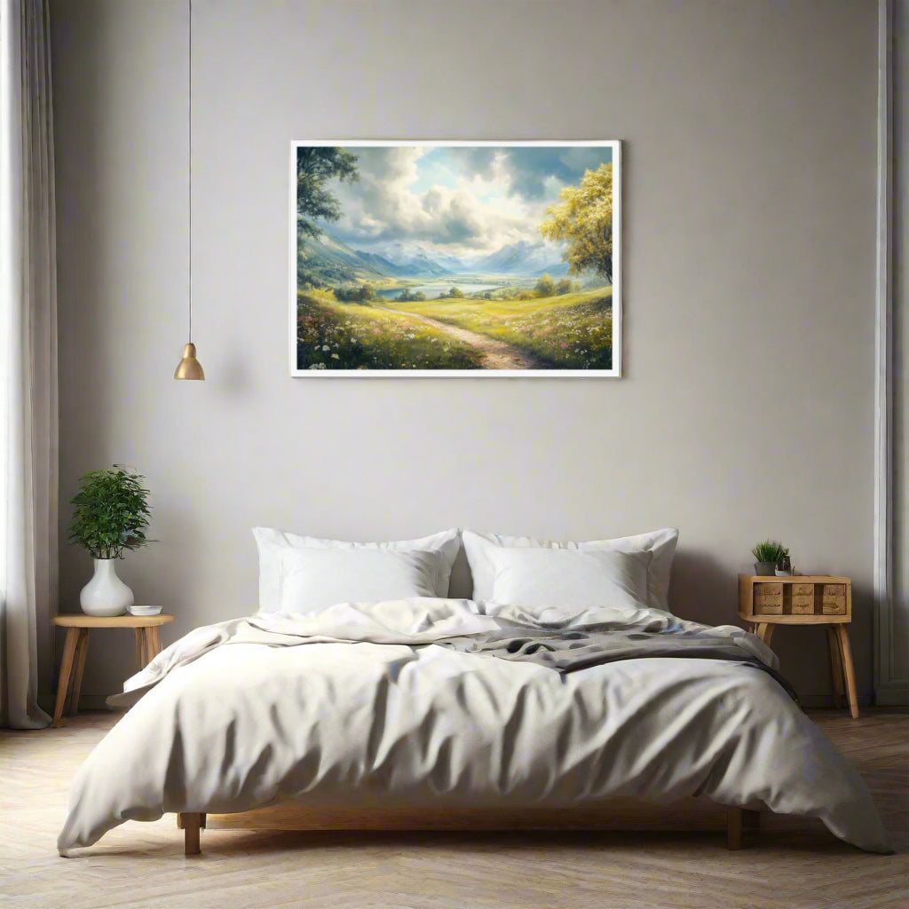Jen Fargeot Creative | Landscape | Wall Art | The Path | Framed Print