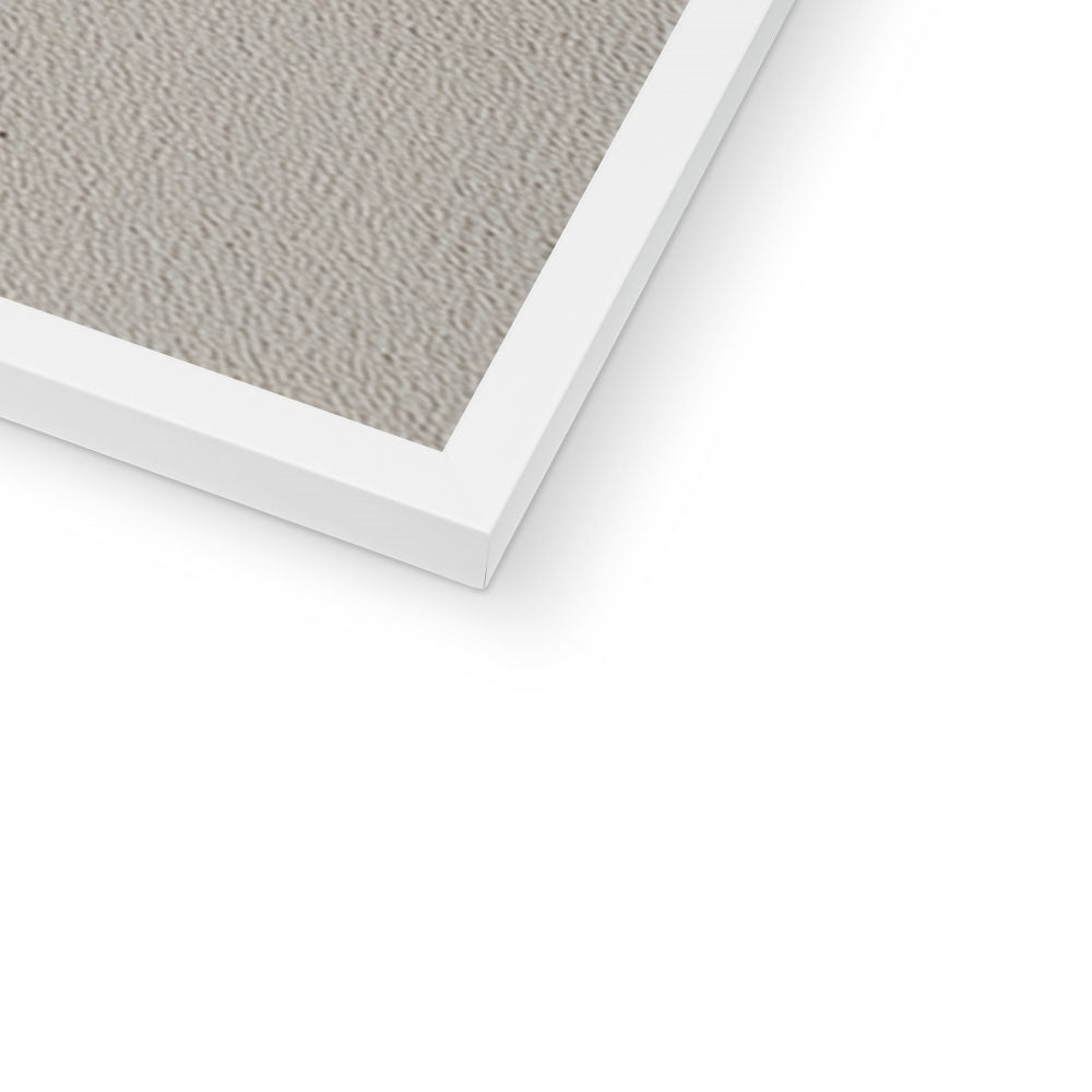 Jen Fargeot Creative | Beach | Wall Art | Sandals and Hat | Framed Print