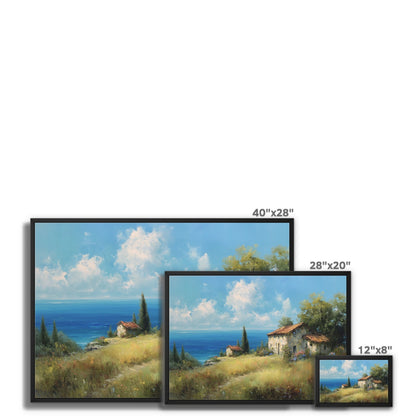 Jen Fargeot Creative | Landscape | Wall Art | Provence Countryside | Framed Canvas