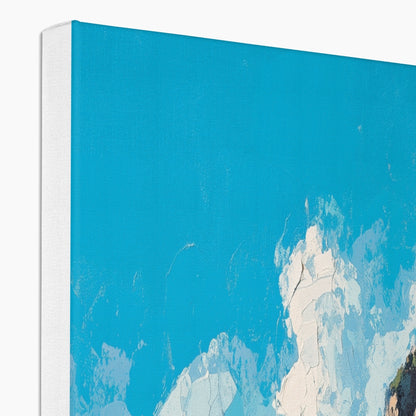 Jen Fargeot Creative | Mediterranean | Wall Art | Positano | Beach Canvas