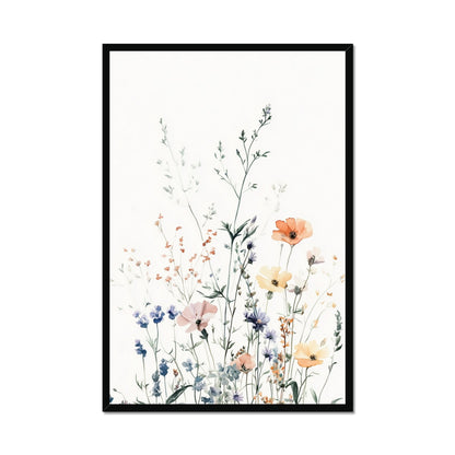 Jen Fargeot Creative | Botanical | Wall Art | Wildflowers & Violets | Framed Print