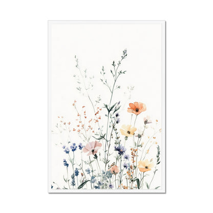 Jen Fargeot Creative | Botanical | Wall Art | Wildflowers & Violets | Framed Print
