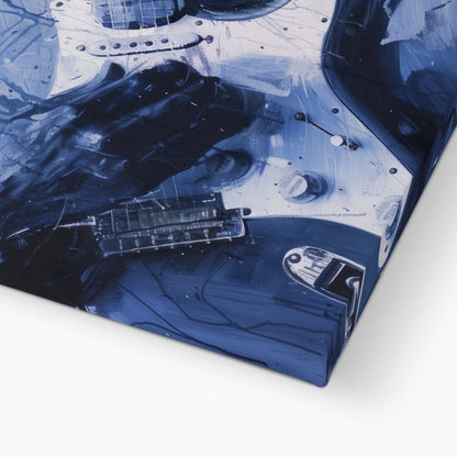Jen Fargeot Creative | Jazz | Wall Art | Guitar Man John | Canvas