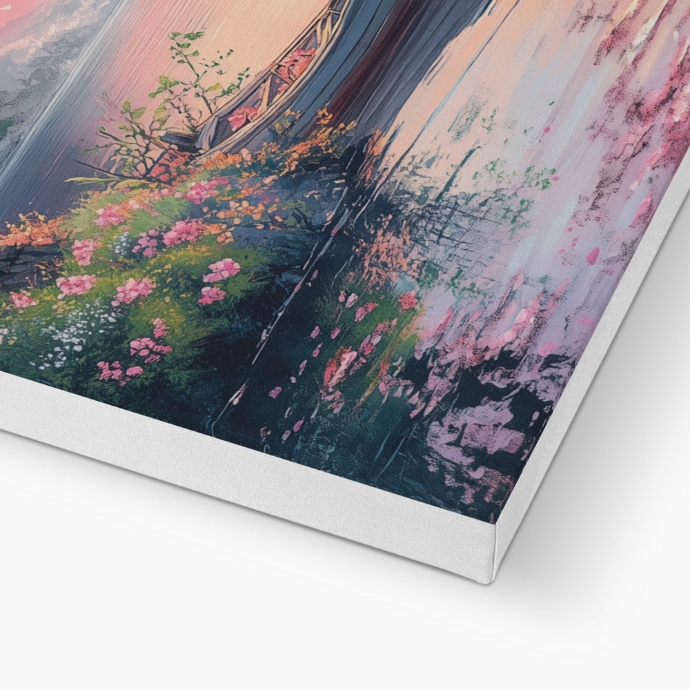 Jen Fargeot Creative | Japanese | Wall Art | Calm Waters | Canvas
