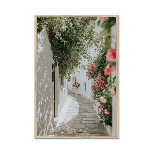 Jen Fargeot Creative | Mediterranean | Wall Art | Puglia Street | Framed Print