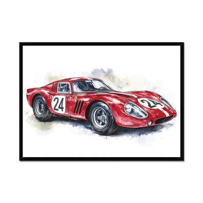 Jen Fargeot Creative | Cars | Wall Art | Ferrari Dino GTO | Framed Print