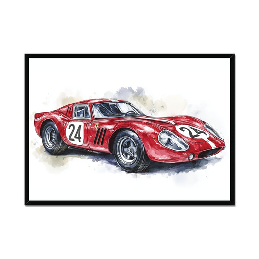 Jen Fargeot Creative | Cars | Wall Art | Ferrari Dino GTO | Framed Print