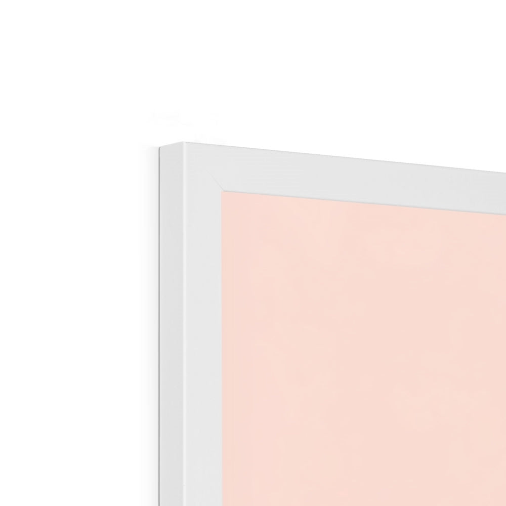 Jen Fargeot Creative | Illustration | Wall Art | La Vie En Rosé | Framed Print