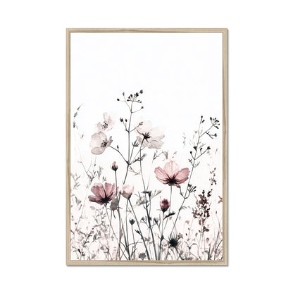 Jen Fargeot Creative | Botanical | Wall Art | Fading Wildflowers | Framed Print