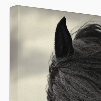 Jen Fargeot Creative | Animal | Wall Art | Horse in the Wind | Canvas
