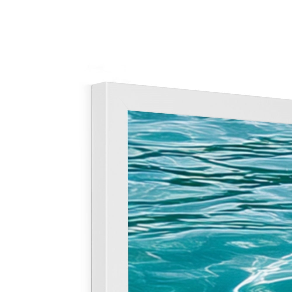 Jen Fargeot Creative | Beach | Wall Art | Crystal Waters | Framed Print