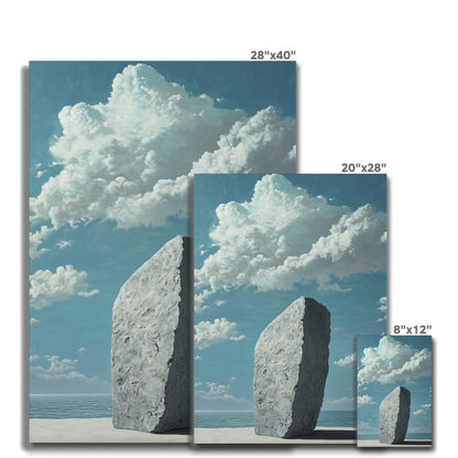 Jen Fargeot Creative | Hyperrealism | Serenity in Stone | Canvas