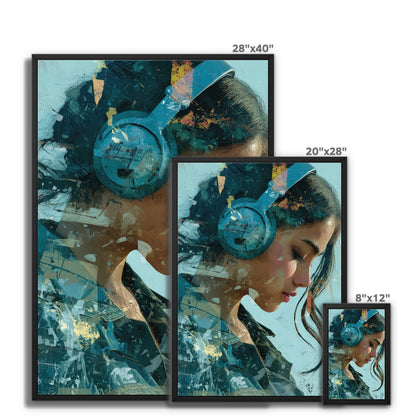 Jen Fargeot Creative | Portrait | Wall Art | Soundscape | Framed Canvas