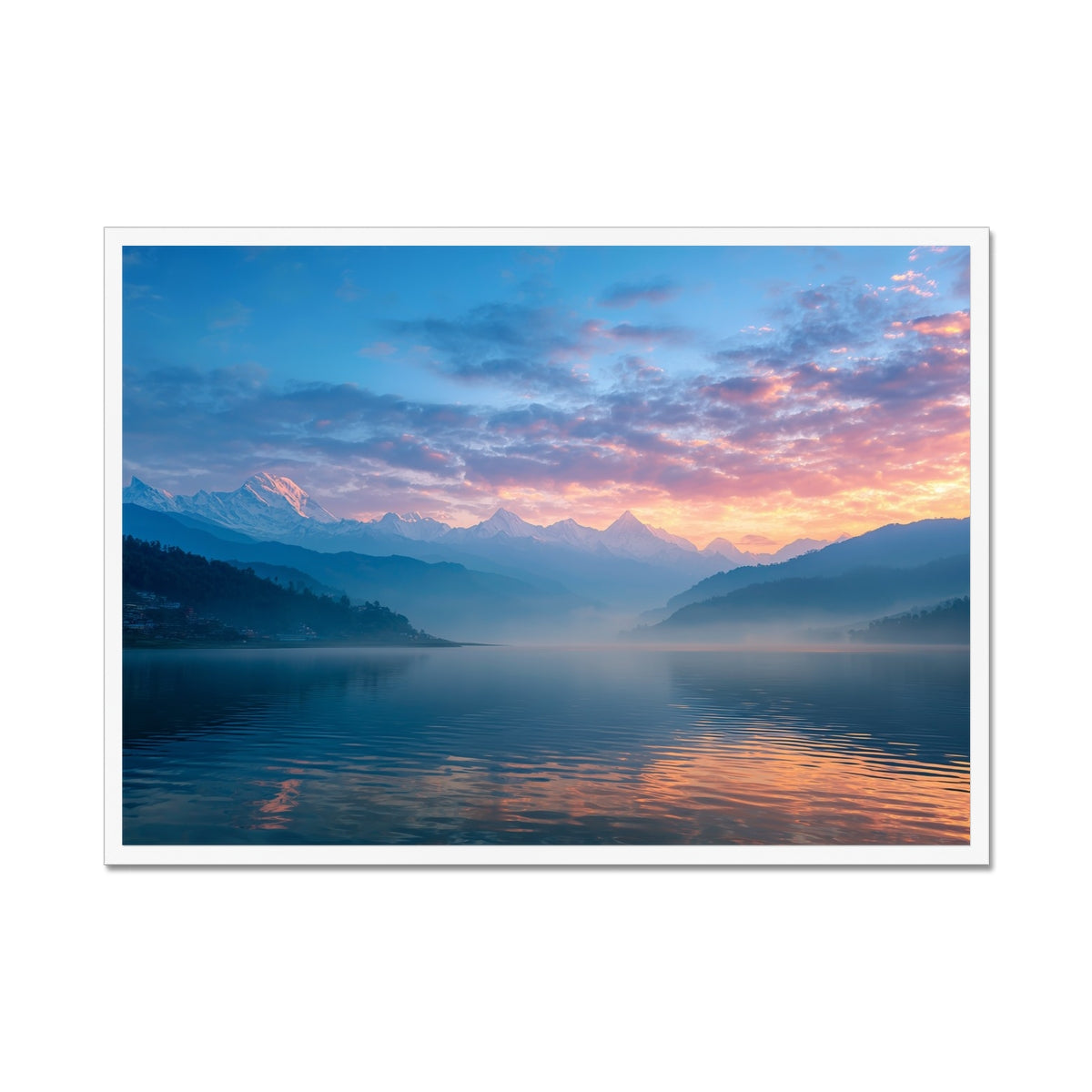 Jen Fargeot Creative | Landscape | Wall Art | Serenity Lake | Framed Print