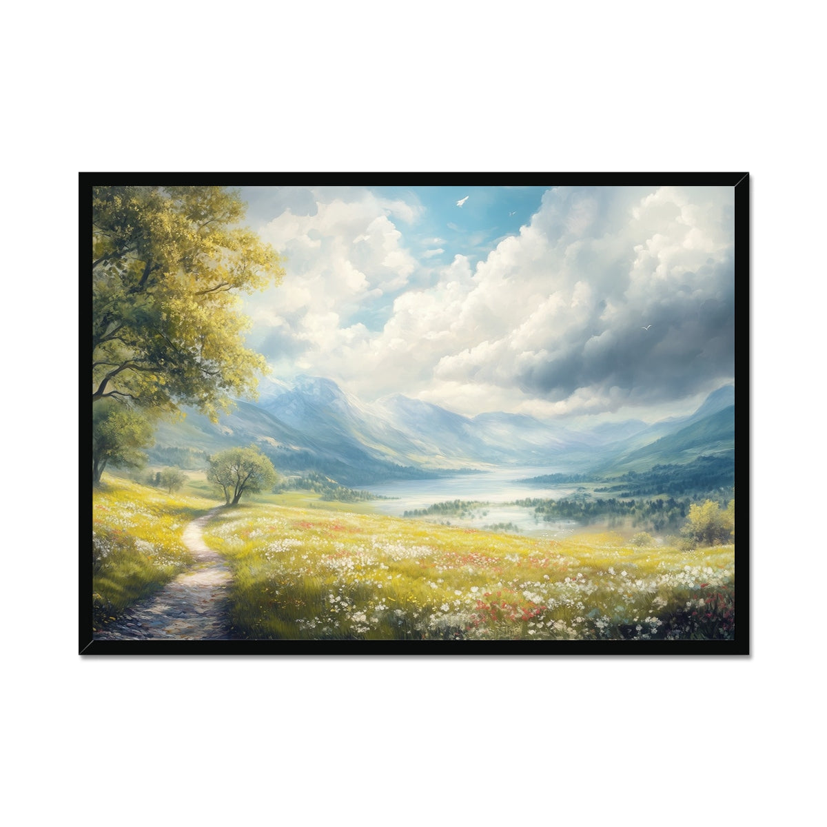 Jen Fargeot Creative | Landscape | Wall Art | The Path (2) | Framed Print