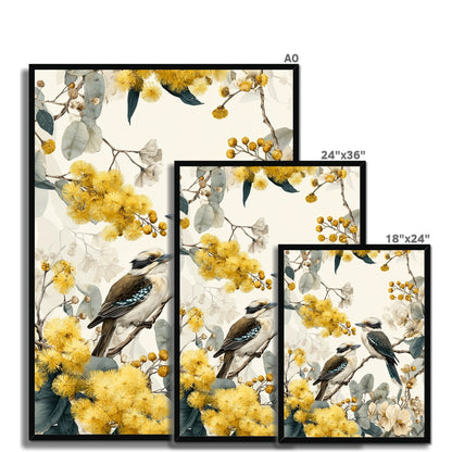 Jen Fargeot Creative | Watercolour | Wall Art | Australian Flora & Fauna | Framed Print