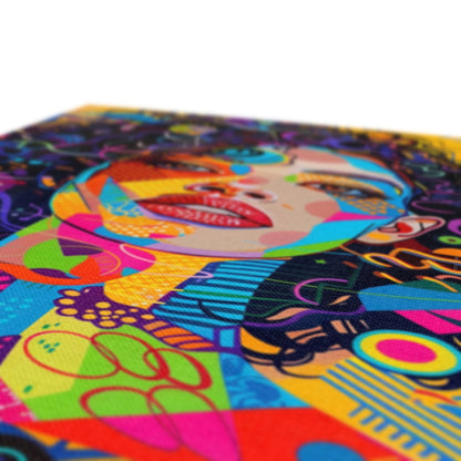 Jen Fargeot Creative | Pop Art | Wall Art | Estelle Quadriptyque | Canvas