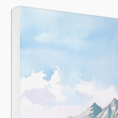 Jen Fargeot Creative | Children Watercolour | Wall Art | Small River | Canvas