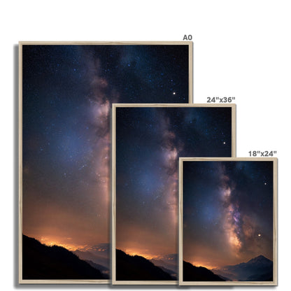 Jen Fargeot Creative | Landscape | Wall Art | Night Nebulae | Framed Print