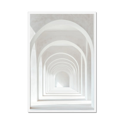 Jen Fargeot Creative | Architecture | Wall Art | White Arches | Framed Print