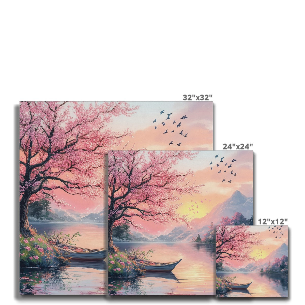 Jen Fargeot Creative | Japanese | Wall Art | Calm Waters | Canvas