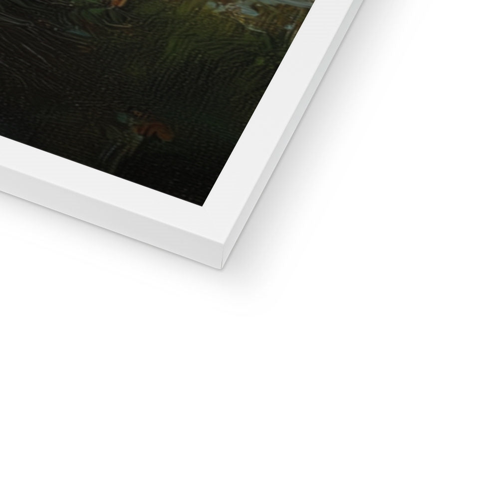 Jen Fargeot Creative | Landscape | Wall Art | The Farm and The Lake | Framed Print