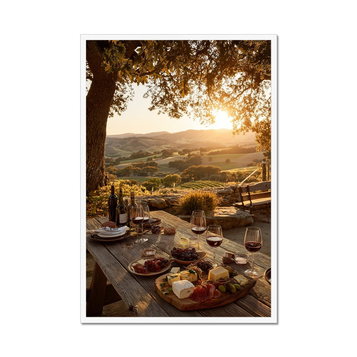 Jen Fargeot Creative | Mediterranean | Wall Art | A Slice of Tuscany | Framed Print