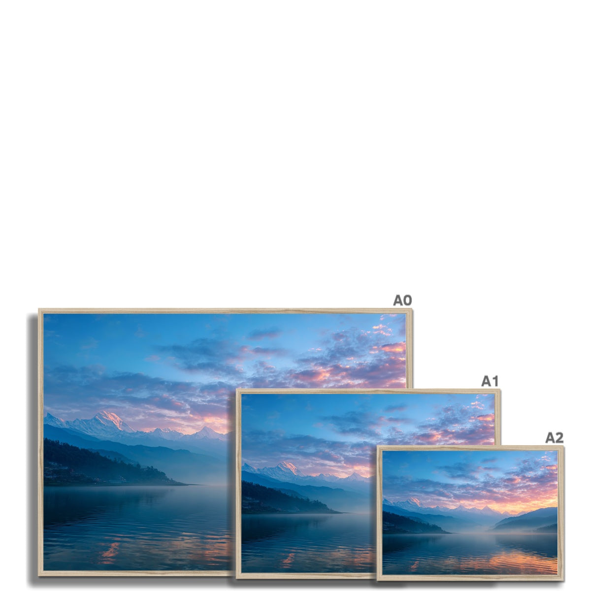 Jen Fargeot Creative | Landscape | Wall Art | Serenity Lake | Framed Print