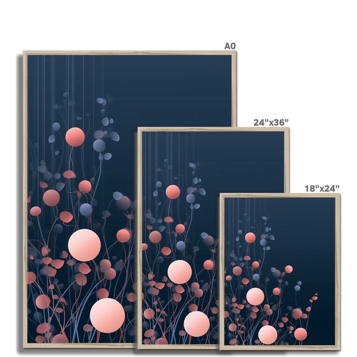 Jen Fargeot creative | Surreal | Wall Art | Floating Harmony | Framed Print