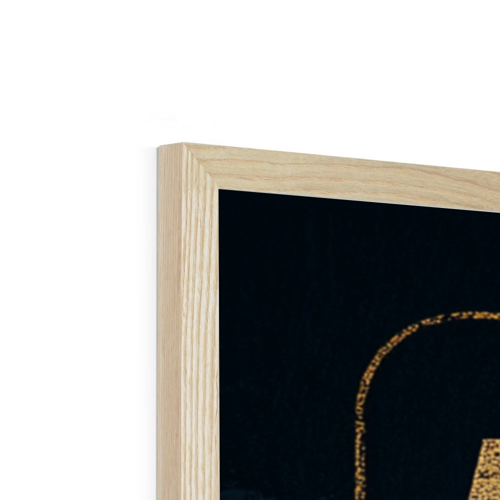 Jen Fargeot Creative | Illustration | Wall Art | Ace of Spades | Framed Print