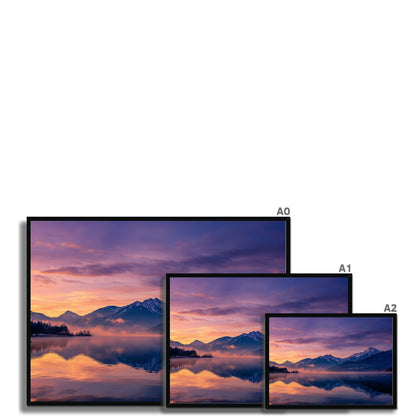 Jen Fargeot Creative | Landscape | Wall Art | Calm at Sunrise | Framed Print