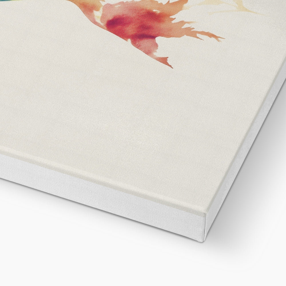 Jen Fargeot Creative | Surreal | Wall Art | A Head in Bloom (2) | Canvas