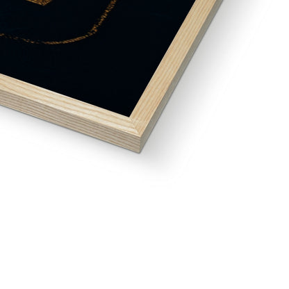 Jen Fargeot Creative | Illustration | Wall Art | Ace of Spades | Framed Print