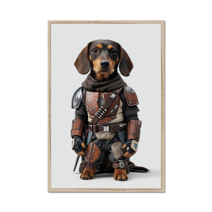 Jen Fargeot Creative | Quirky | Wall Art | The Mandadog | Framed Print