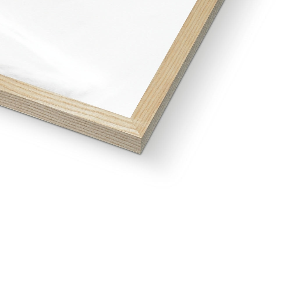 Jen Fargeot Creative | Architecture | Wall Art | White Stairs | Framed Print